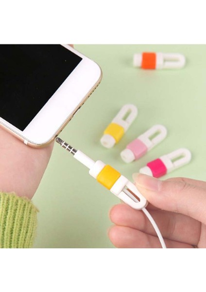 Cep Telefonu Kulaklık Kablosu Koruyucu Kılıf Tel Makine Şarj Cihazını Alır (Yurt Dışından) fiyatları