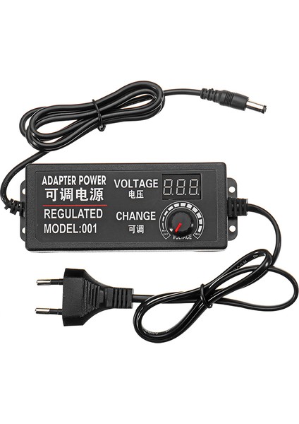 9-24V 3A 72W Ac/dc Adaptör Anahtarlama Kaynağı Düzenlenmiş Adaptör Ekranı Ab Tak (Yurt Dışından) fiyatları