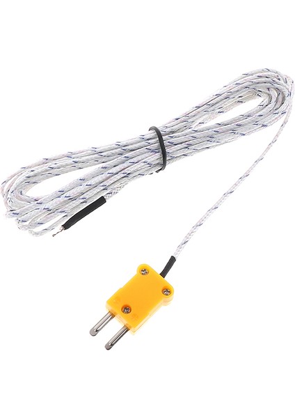 Adet 5 M K Tipi Sıcaklık Sensörü Termokupl Prob Kablosu Tel (Yurt Dışından) fırsatları