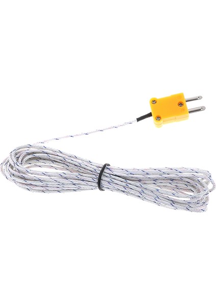 Adet 5 M K Tipi Sıcaklık Sensörü Termokupl Prob Kablosu Tel (Yurt Dışından) indirimleri