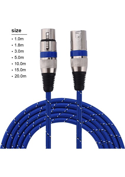 Pin Xlr Mikrofon Kablosu Erkek - Dişi Dengeli Yama Kurşun Mikrofon 1M-20M (Yurt Dışından) modelleri