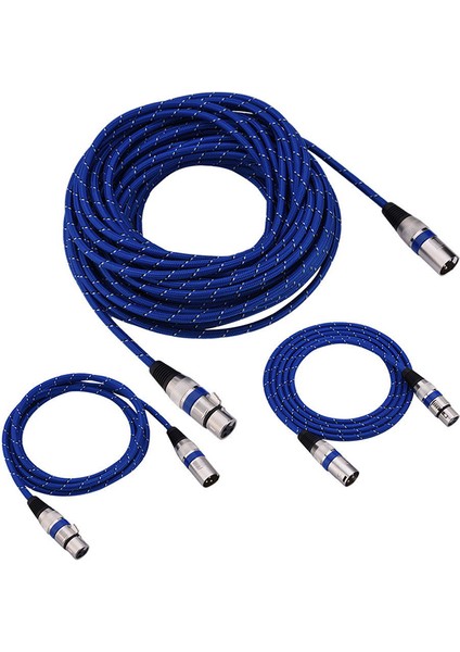 Pin Xlr Mikrofon Kablosu Erkek - Dişi Dengeli Yama Kurşun Mikrofon 1M-20M (Yurt Dışından) fırsatları