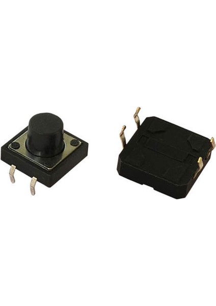10 Adet Dokunsal Anahtar Dokunmatik Basma Düğmesi Anahtar Inceliğini Ocak 6X6X4.3MM 4-Pin Dıp Jing (Yurt Dışından)