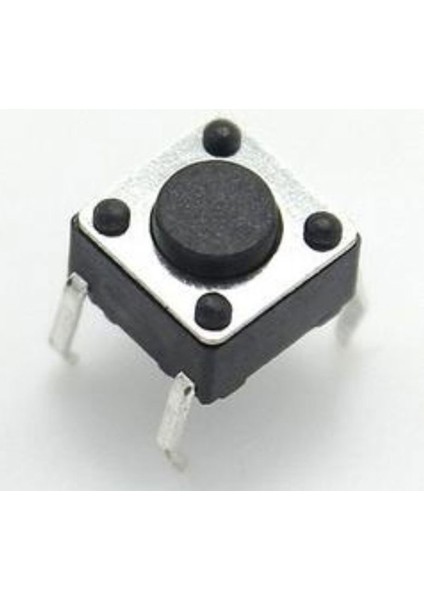 10 Adet Dokunsal Anahtar Dokunmatik Basma Düğmesi Anahtar Inceliğini Ocak 6X6X4.3MM 4-Pin Dıp Jing (Yurt Dışından)