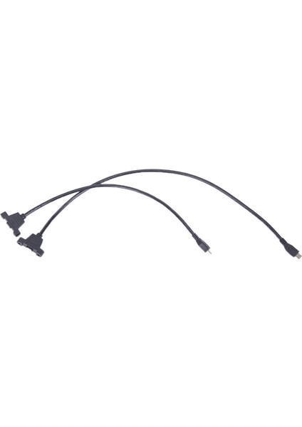 Mikro USB 2.0 Erkek - Dişi Konnektör Panel Montaj Delikli Adaptör Kablosu (Yurt Dışından) indirimleri
