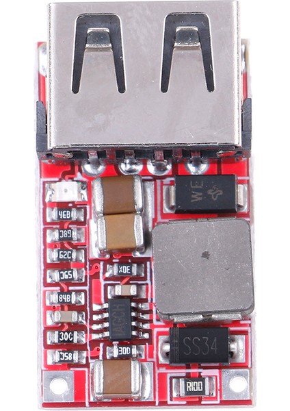 Dc 6-24V 12V/24V Ila 5V 3A USB Çıkışlı Şarj Cihazı Adım Aşağı Güç Modülü Mini Modül (Yurt Dışından) fiyatları