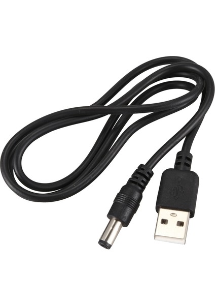 USB Kablosu 5,5mm / 2,1mm 5V Dc Jak Kablosu (Siyah, 75CM) (Yurt Dışından) fiyatları