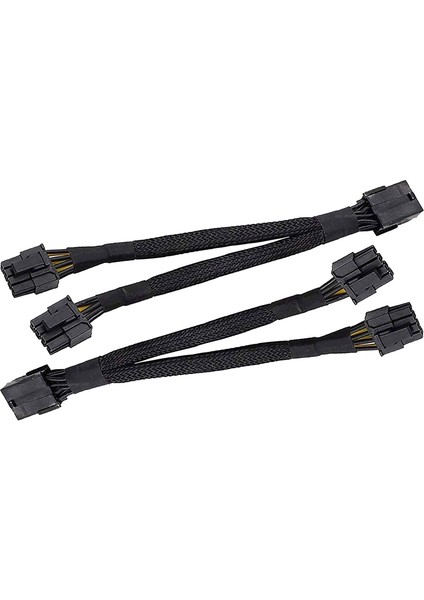 2 Adet Gpu Pcıe 8 Pin Dişi Çift 2x 8 Pin (6+2) Erkek Pcı Express Adaptör Örgülü Y-Splitter Uzatma Kablosu, 20 cm (Yurt Dışından) fiyatları