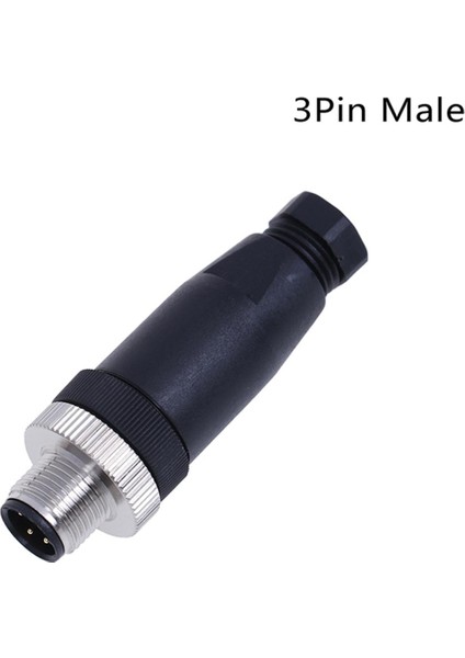 Adet M12 Sensör Konnektörü 3/4/5 Pin Erkek/dişi Düz/dik Açılı Fiş (Yurt Dışından)
