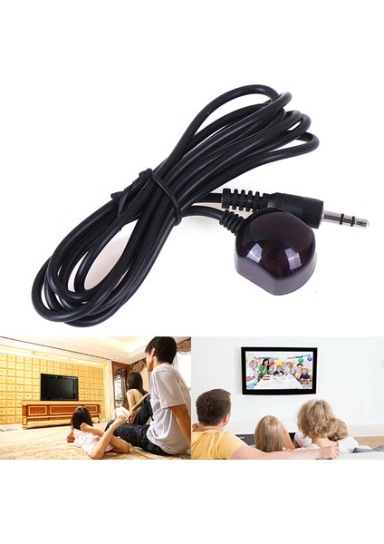 3.5mm Kızılötesi Ir Blaster Uzaktan Kumanda Alıcısı Set Kutusu Için Uzatma Kablosu (Yurt Dışından)