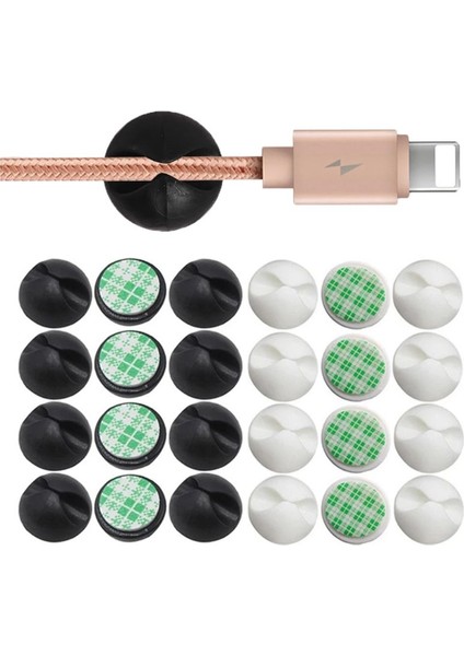 1/10/20 Adet Kablo Hub Klip Yöneticisi Yuvarlak Sabitleme Teli Tutucu Kelepçe Araba Dashboard Ofis Masa Düzenleyici Kendinden Yapışkanlı Sabit Toka (Yurt Dışından) fiyatları