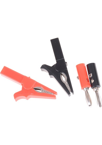 55MM Timsah Tipi Klips + Muz Fişi, 4mm Muz Fişli Test Probu Kablo Klipsleri (Yurt Dışından) modelleri