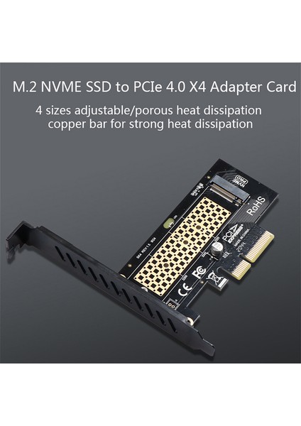 Bakır Soğutmalı En Iyi Soğutuculu M.2 Nvme Ssd'den Pcıe 4.0 X4 Adaptör Kartına (Yurt Dışından) fiyatları