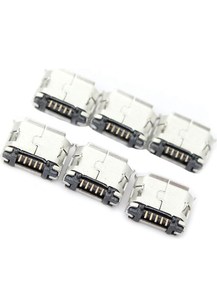 10 Adet Panel Montajlı 2.1x5.5mm Dc Soket ve 60 Adet Mikro-Usb Tip B Dişi 5 Pin Smt Yerleştirme Smd Dip Soket Konnektör (Yurt Dışından) fiyatları