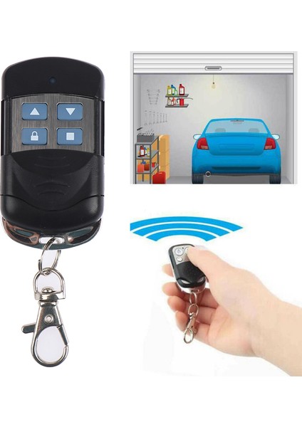 Adet 4 Düğmeler 433 Mhz Haddeleme Kod Kapısı Garaj Kapısı Açacağı Klonlama Uzaktan Kumanda (Yurt Dışından) fiyatları