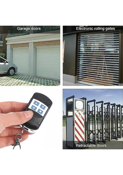 Adet 4 Düğmeler 433 Mhz Haddeleme Kod Kapısı Garaj Kapısı Açacağı Klonlama Uzaktan Kumanda (Yurt Dışından) modelleri