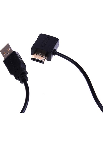 HDMI Erkek-Dişi Konnektör + USB 2.0 Şarj Aleti Kablosu Ayırıcı Adaptör Genişletici (Yurt Dışından) modelleri