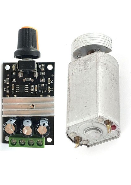 Dc 1.5-6V 22400RPM Lehim Mini Titreşim Dc 6V 12V 24V 28VDC 3A 80W Pwm Motor Hız Kontrol Regülatörü (Yurt Dışından)