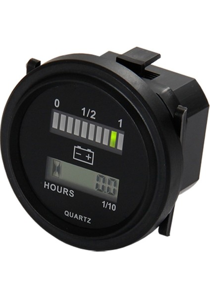 Saat Ölçer ile LED Yuvarlak Gösterge Ölçer Ölçer 12/24V 36V 48V 72V Tekne Golf Arabası Yamaha Club Cart Forklift (Yurt Dışından) fırsatları