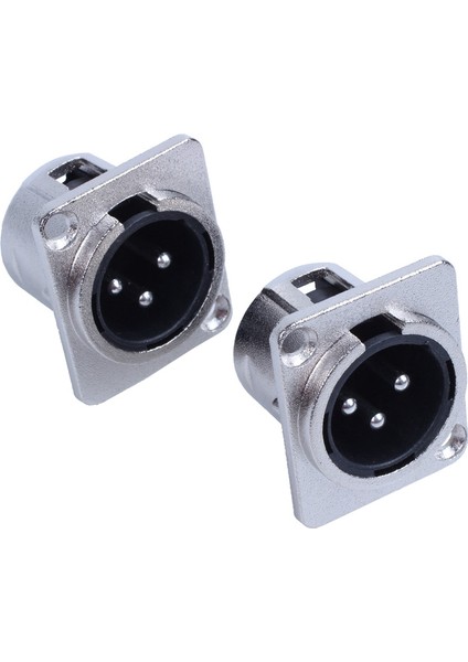 Xlr Erkek Jak 3 Pin - Panel Montajlı Jak D Serisi Boyut Xlr-M - 4 Paket (Yurt Dışından) fırsatları