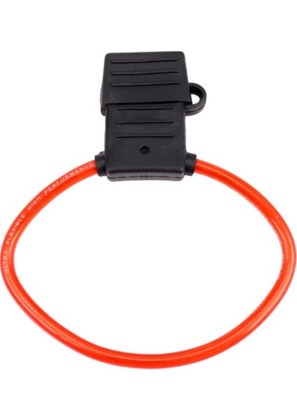 Awg Ölçer Maxı Blade Sigorta Tutucu Hat Içi Tel 12-24V Volt Su Geçirmez + 40A Sigorta (Yurt Dışından)