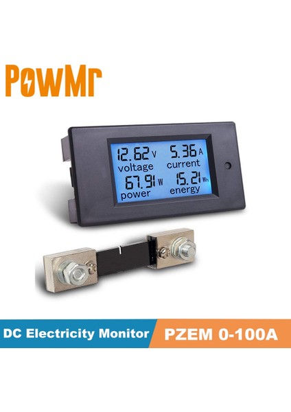 Pzem 0-100A 4 In 1 Dc Elektrik Kullanımı Monitör LCD Dijital Akım Voltmetre Ampermetre Güç Enerji Multimetre Panel Test Cihazı Metre (Yurt Dışından) modelleri