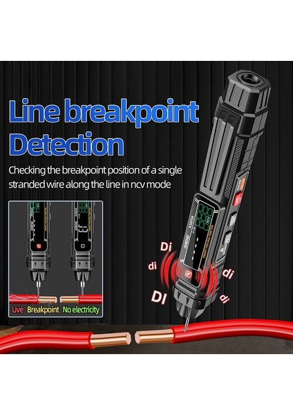 Aneng A3005A Kalem Akıllı Dijital Multimetre 4000 Sayım Akıllı Test Cihazı Kalem Ac/dc Gerilim (Yurt Dışından) fırsatları