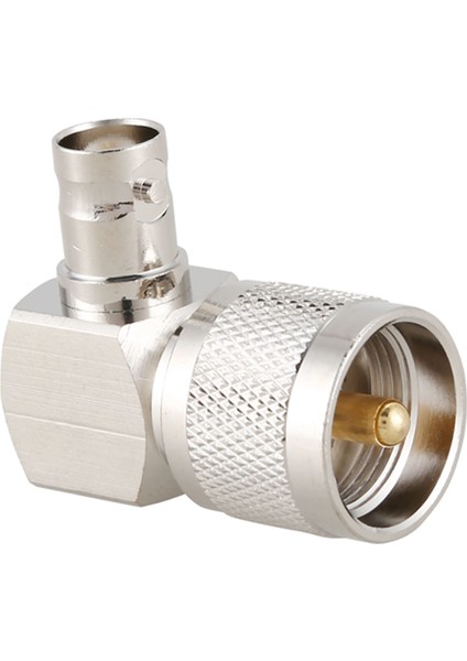 Uhf PL259 PL-259 Erkek - Bnc Dişi Dik Açılı Rf Adaptör Konnektörü, Galaktik (Yurt Dışından) modelleri