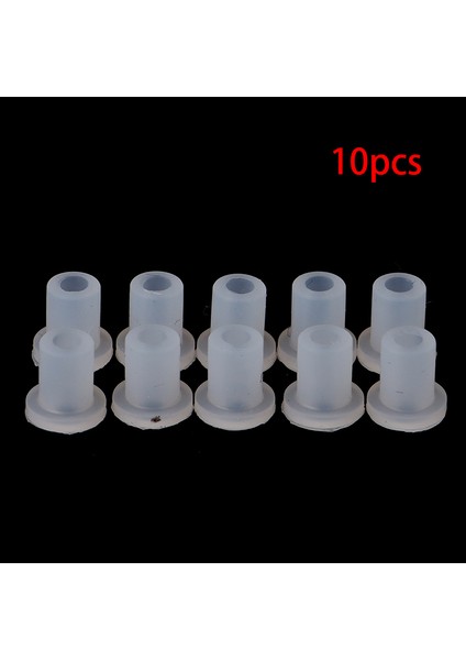 10 Adet Cıss Dıy Aksesuarları Sızdırmazlık Stoper Beyaz Silikon Kauçuk Fiş (Yurt Dışından) fiyatları