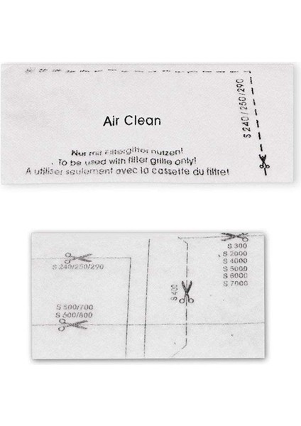 Gn Airclean 3D Efficiency Çanta Parçası Için 15 Adet Elektrikli Süpürge (Yurt Dışından)