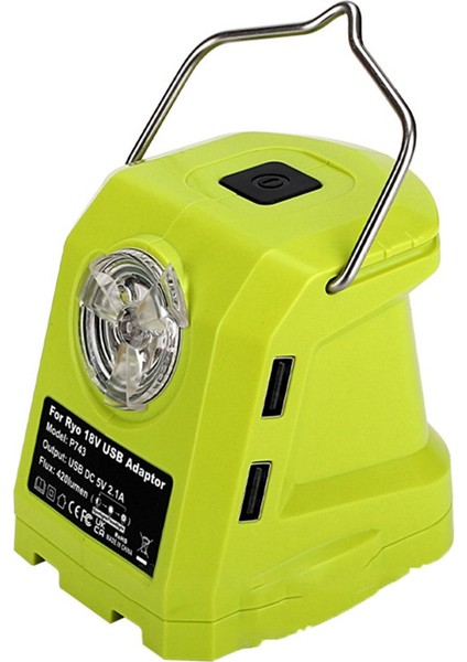 Ryobı 14.4V-18V Li-Ion Çift USB Dönüştürücü Için LED Çalışma Işığı (Yurt Dışından) indirimleri