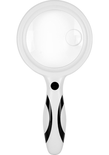 Işıklı Büyüteç, 5x 10X Büyütme, LED Aydınlatmalı, El Tipi Büyüteç Beyaz (Yurt Dışından) modelleri