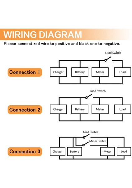 Pil Ölçer Pil Kapasitesi Gerilim Monitörü, Dc Ölçer Göstergesi (Yurt Dışından) indirimleri