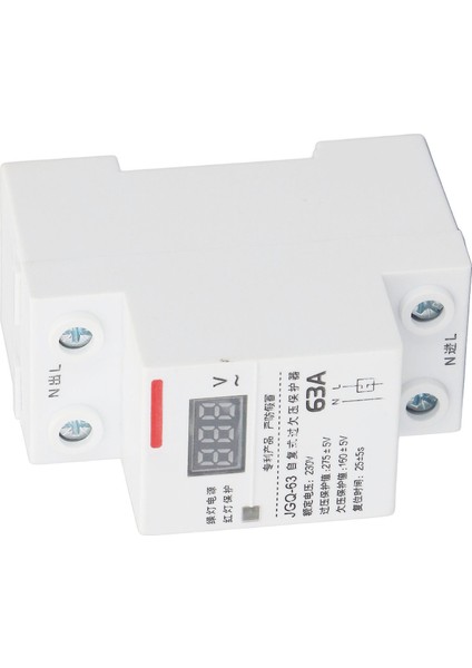 Düşük Gerilim Koruyucu, Gerilim Koruma Cihazı Ac 230V 63A Ev Aletleri Için Göstergeli Dın Ray Montajı (Yurt Dışından) indirimleri