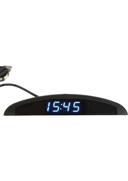 3'ü 1 Arada Araba 12V Dijital LED Voltmetre Gerilim Sıcaklık Saat Termometresi (Yurt Dışından) fiyatları