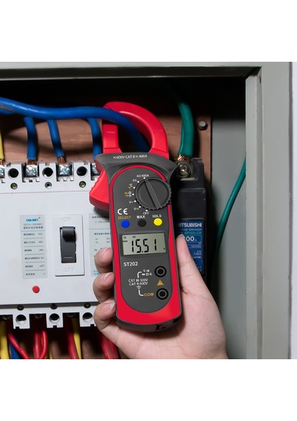 Aneng ST202 Dijital Kelepçe Multimetre Direnç Ohm Transistör Test Cihazları Ac/dc Akım Voltmetre Pens Metre (Yurt Dışından)