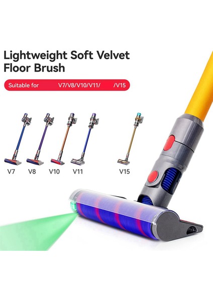 Dyson V7 V8 V10 V11 Elektrikli Süpürgeyle Uyumlu Yumuşak Rulo Fırça (Yurt Dışından) indirimleri