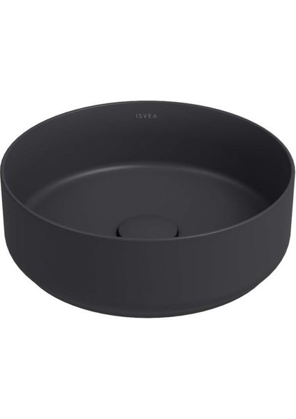 Infinity Tezgah Üzeri Lavabo 36CM Antrasit