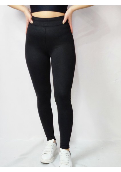 Çelik Düz Siyah Tayt modelleri