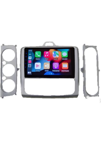 Ford FOCUS(2006-2011 Yıl)4gb Ram 64GB Rom Hafıza Multimedya Android Sürüm 13 Kablosuz Carplay Navigasyon 9 Inç Ekran fırsatları