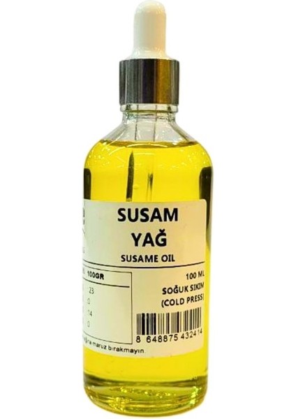 Susam Yağı -100 ml Özel Kutuda