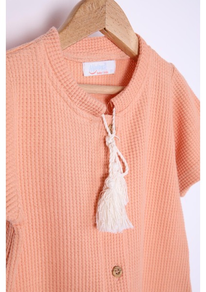 Babyhola Kız Erkek Çocuk Casual Gofre Tulum 1706 modelleri