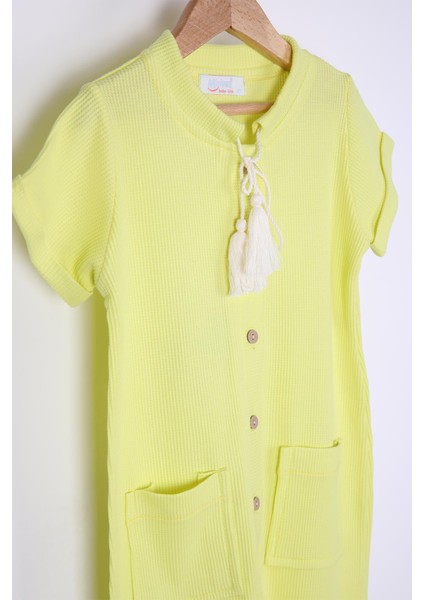 Babyhola Kız Erkek Çocuk Casual Gofre Tulum 1706 modelleri