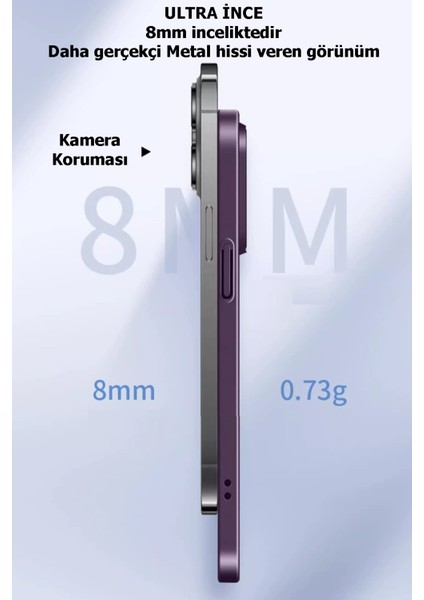 Apple iPhone 15 Magsafe Kapanan Standlı Logo Gözüken Kamera Çerçeveli Ince Tasarımlı Kılıf indirimleri