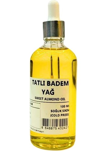Tatlı Badem Yağı - 100 ml Özel Kutuda