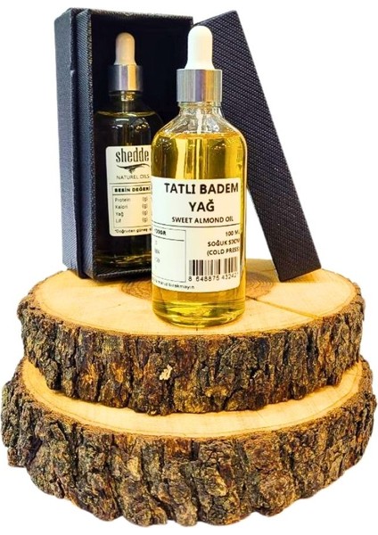 Tatlı Badem Yağı - 100 ml Özel Kutuda