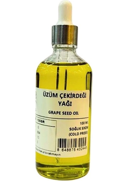 Üzüm Çekirdeği Yağı -100 ml Özel Kutuda