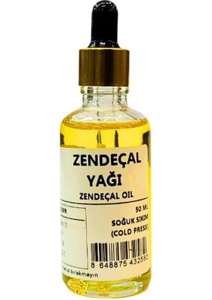 Zerdeçal Yağı -50 ml Özel Kutuda