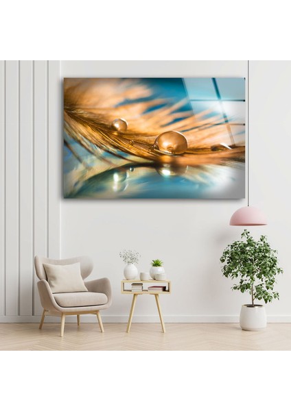 Fantastik Tüy Temperli Cam Duvar Tablosu modelleri