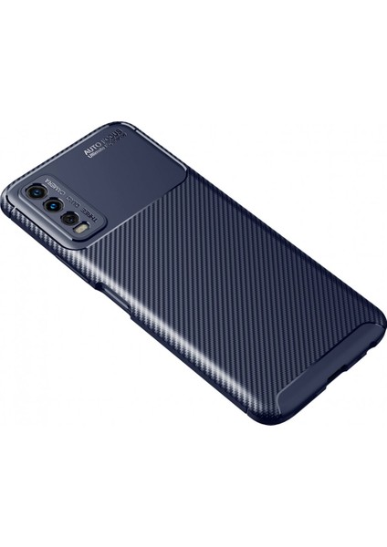 Vivo Y20 Kılıf Focus Karbon Silikon - Lacivert 300099 fiyatları